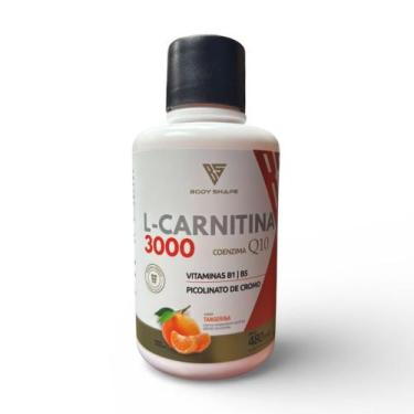 Imagem de Lcarnitina 3000mg Termogênico Body Shape 30 ML, Tangerina