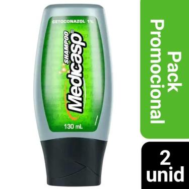 Imagem de Kit 2 Shampoo Medicasp Anticaspa 130ml