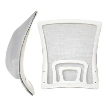 Imagem de Encosto Apoio Cadeira Escritorio Suporte Lombar Ergonomico Mesh Respir