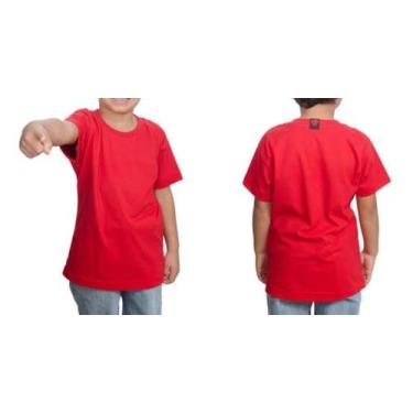 Imagem de Camiseta Infantil Manga curta Algodão Conforto Premium Menino Menina -