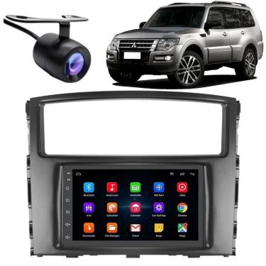 Imagem de Central Multimídia Automotiva Android Auto Mitsubishi Pajero 7 Touch Screen Capacitiva...