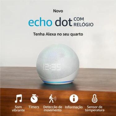 Imagem de Echo Dot 5ª Geração Glacier white Amazon - Congratulations Store