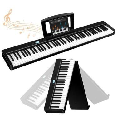 Imagem de Piano digital TERENCE de 88 teclas com alto-falantes e suporte