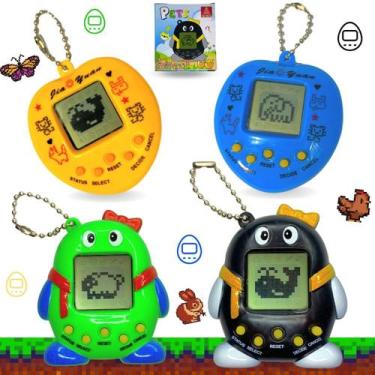Imagem de Kit 4 Bichinho Virtual Tamagotchi Original 168 Animais - Europio