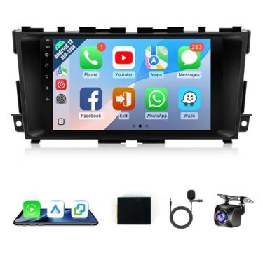 Imagem de Rádio Automotivo Naifay Altima 2013-2018 Tela Touch de 9" GPS WiFi