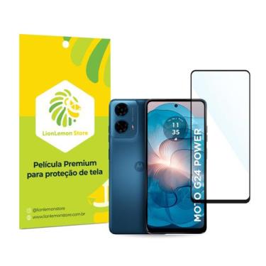 Imagem de Película de Vidro Ultrashield LionLemon p/ Motorola Moto G24 / G24 Pow