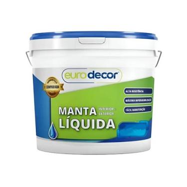 Imagem de Manta Líquida Impermeabilizante Eurodecor Flexível Alta Proteção Contr
