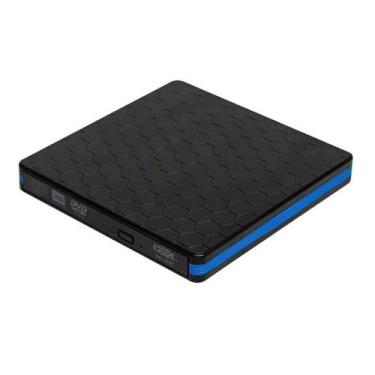 Imagem de Gravador Leitor Cd Dvd Driver Notebook PC Externo Type A e C Pc Usb 3.