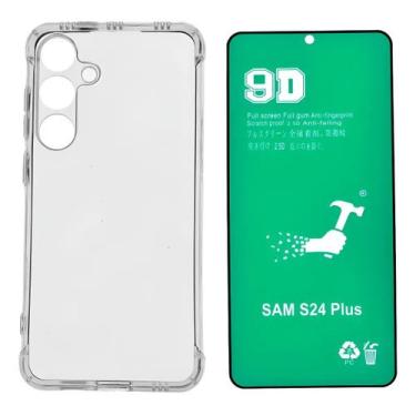 Imagem de Capinha TPU + Película de Cerâmica para Samsung Galaxy S24 Plus - LXL