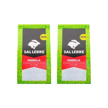 Imagem de Sal Marinho Granulado Para Parrilla Lebre 500g - 2 Unidades