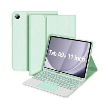 Imagem de Capa Com Teclado Bluetooth Para Samsung Galaxy Tab A9 plus De 11 Poleg