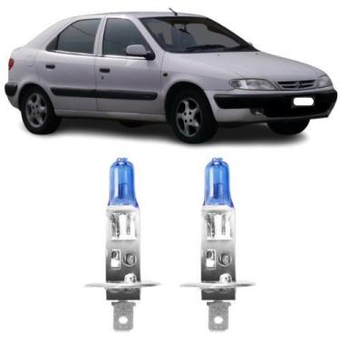 Imagem de Lampadas super branca farol milha citroen xsara todos h1 - VELOX TIGER