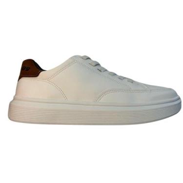 Imagem de Sapatênis pgd calce fácil ref: 172103 masculino, Branco, Pinhao, 41
