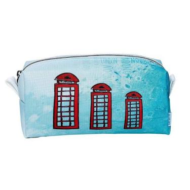 Imagem de Nécessaire Box Coleção Aquarela, Londres Jubilee Kiosk - We Go To, G