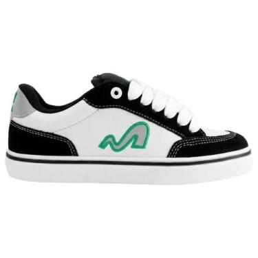 Imagem de Tênis Tesla Flow Black Tiffany Skate Masculino Cadarço Largo Cor:Preto