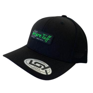 Imagem de Boné Tuff Preto Logo Preto e Verde CAP9692100, Preto, Unico