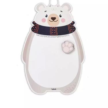 Imagem de LOUSA ESCREVA E APAGUE COM USINHO  - Brinquedo Educativo  Pedagógico -