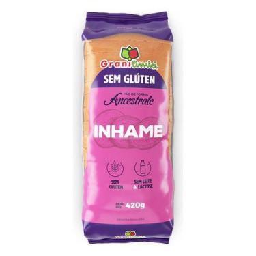 Imagem de Pão De Forma Inhame S/ glúten s/ Leite s/ Lactose Grani Amici 450g