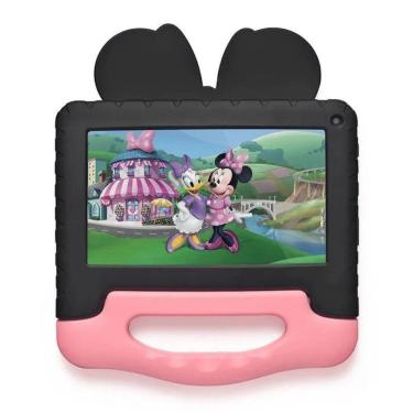 Imagem de Tablet NB414 Minnie 7" 64GB Wi-Fi Android 13 com 4GB de Ram para Entretenimento Infantil Multilaser