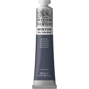 Imagem de Tinta Óleo Winton Payne's Grey Winsor & Newton 200ml