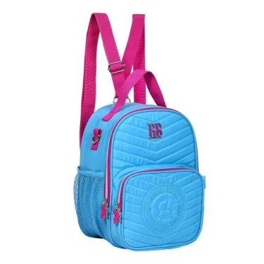 Imagem de Lancheira térmica crinkle matelassê soft 2 em 1 Rebecca Bonbon, Azul