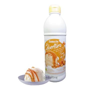 Imagem de coberta de sorvete doce de leite - select