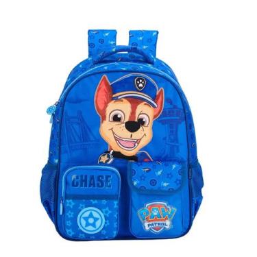 Imagem de Mochila Escolar De Costas Patrulha Canina Chase Luxo 15352 - Xeryus