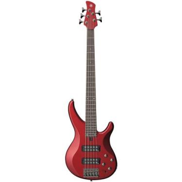 Imagem de Contrabaixo Yamaha TRBX305 CAR 5 Cordas TRBX Series Ativo Vermelho C/ 
