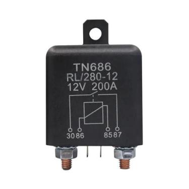 Imagem de Relé Automotivo De Alta Corrente 200A 100A 12V 24V Para Motor De Parti