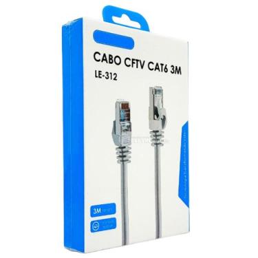 Imagem de Cabo de Internet CAT6 Rede Ultra Veloz Alta Qualidade LE311 LE312 LE31