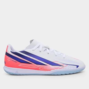 Imagem de Chuteira Infantil Futsal Adidas F50 Hyperfast Club Copa Do Mundo, Bran