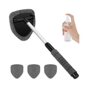 Imagem de Conjunto De Escovas De Limpeza De Vidros Com Cabo Extensível Em Microf