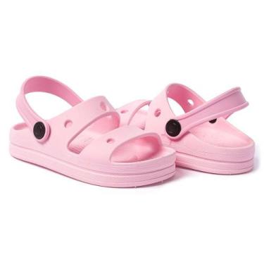 Imagem de Sandália Babuche Infantil Unissex Pequito Confortável Leve Macia Antid