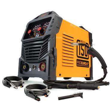 Imagem de Máquina de Solda Multiprocesso MIG Flex 150a Pró Euro Bivolt MIG sem g