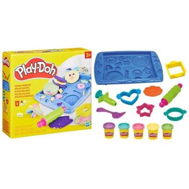Imagem de Massinha Play Doh com Biscoitos Divertidos Hasbro B0307
