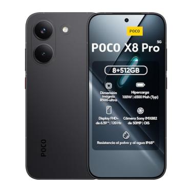Imagem de Smartphone Xiaomi Poco X8 Pro 512GB / 8GB Ram (Preto)