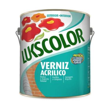 Imagem de Verniz Acrílico Base Água Lukscolor 3,6L