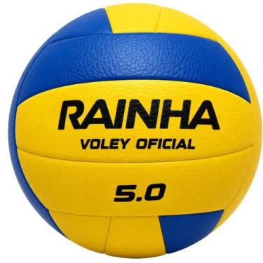Imagem de Bola de Vôlei Mirim Oficial Rainha 5.0, Amarelo