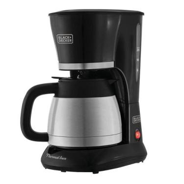 Imagem de Cafeteira Inox Elétrica 25 Xícaras Black&decker 220v Filtro Cor Preto 