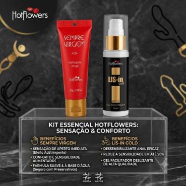 Imagem de Kit Gel Sempre Virgem 25g + Gel Lis In 30g - Hotflowers