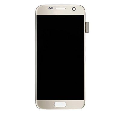 Imagem de HAIJUN Peças de substituição para celular novo visor LCD + painel de toque para Samsung Galaxy S7 / G9300 / G930F / G930A / G930V, G930FG, 930FD, G930W8, G930T, G930U (Cor: Dourado)