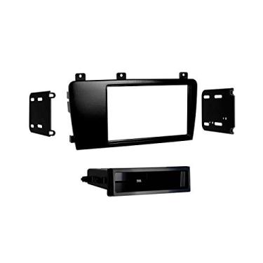 Imagem de Metra 99-9227 Kit de instalação DIN simples/duplo para Volvo S60 e V70 selecionados (Preto)