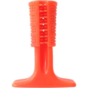 Imagem de Brinquedo Odontopet Escova Advanced Oral Care Laranja para Cães - Tam. M