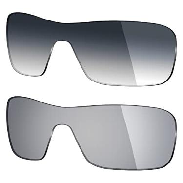 Imagem de 2 pares de lentes polarizadas de substituição da Mryok para óculos de sol Oakley Turbine Rotor – Opções
