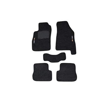 Imagem de Tapetes de Carpete 05 Peças, Cinza (Grafite) - Chevrolet Onix