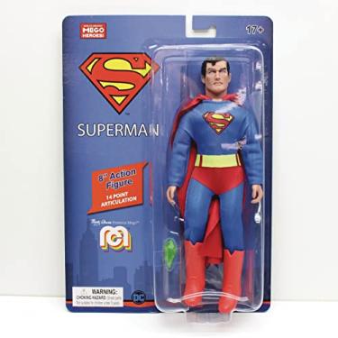 Imagem de Mego DC Comics Superman 8" Action Figure Multicolor
