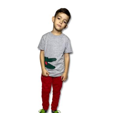 Imagem de Camiseta Lacoste Infantil Sport Croc Mescla