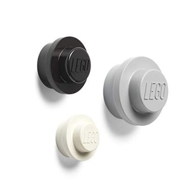 Imagem de ROOM Copenhagen Conjunto de cabides de parede LEGO 40161733, preto/cinza/branco