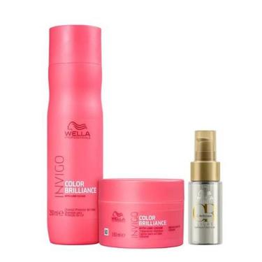 Imagem de Wella Professionals Invigo Color Brilliance Shampoo 250ml+Mascara 150M