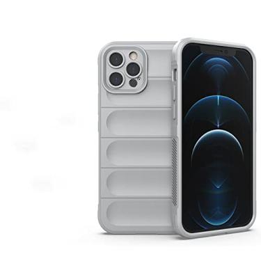 Imagem de Capa de telefone simples à prova de choque de cor sólida para iPhone 13 11 12 Pro Max 7 8 Plus X XS XR SE 2020 Capa de silicone durável, off, branco, para iPhone 7Plus/8Plus
